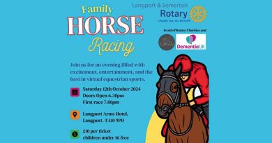 Langport & Somerton Rotary Club’s Family Race Night